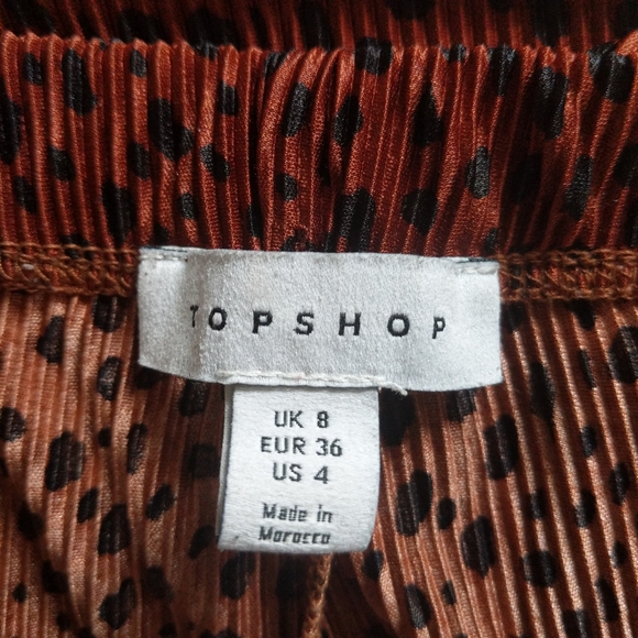 Topshop Slinky Flared Pants - Picture 3 of 9